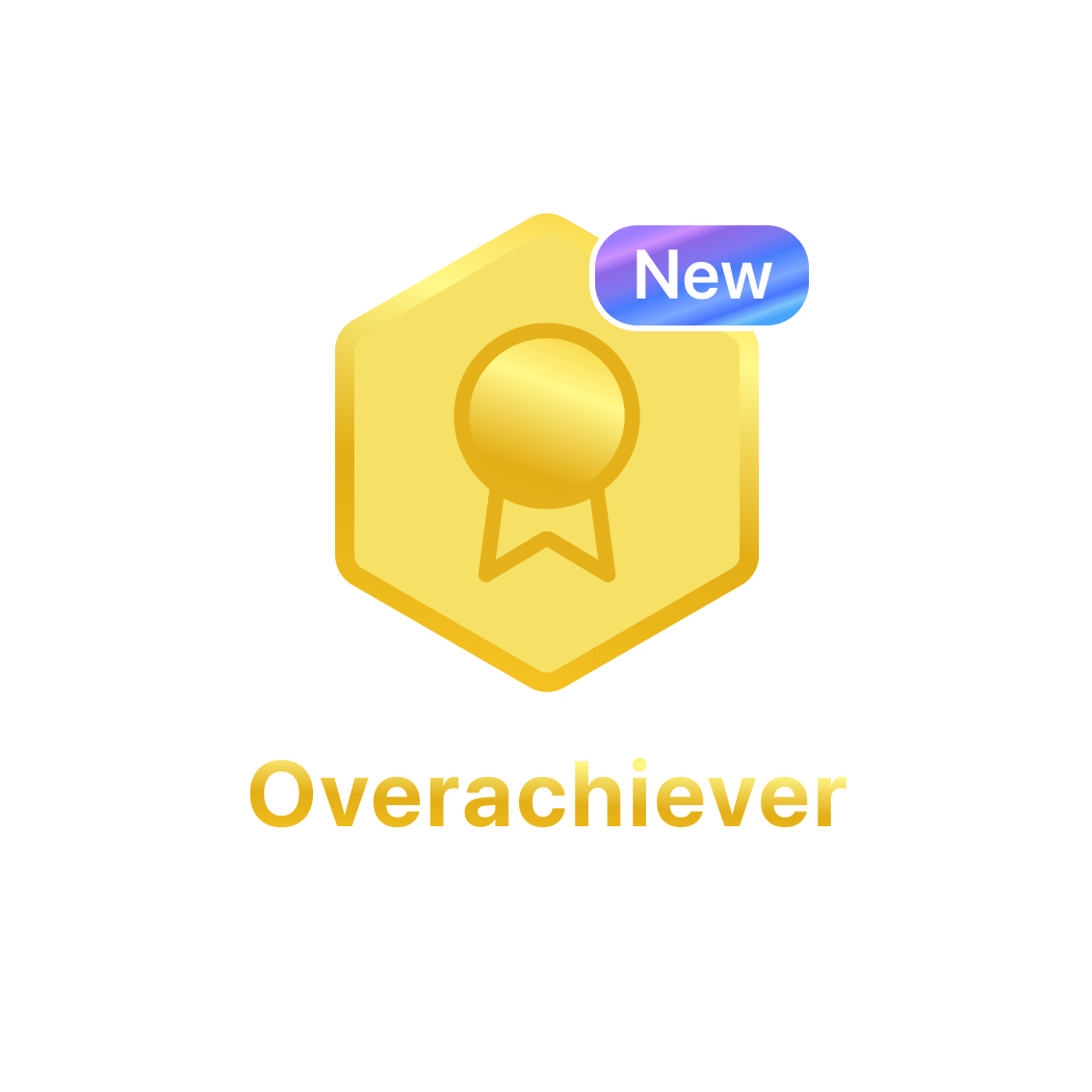Overachiever Badge Icon